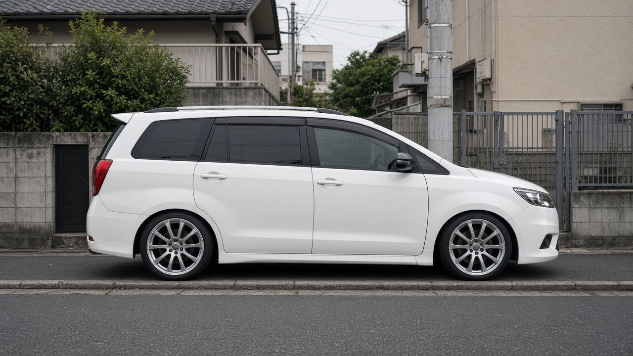フォルクスワーゲン シャラン 7N(2010-) ホイール・タイヤサイズ表｜純正〜インチアップ〜ツライチ 真横
