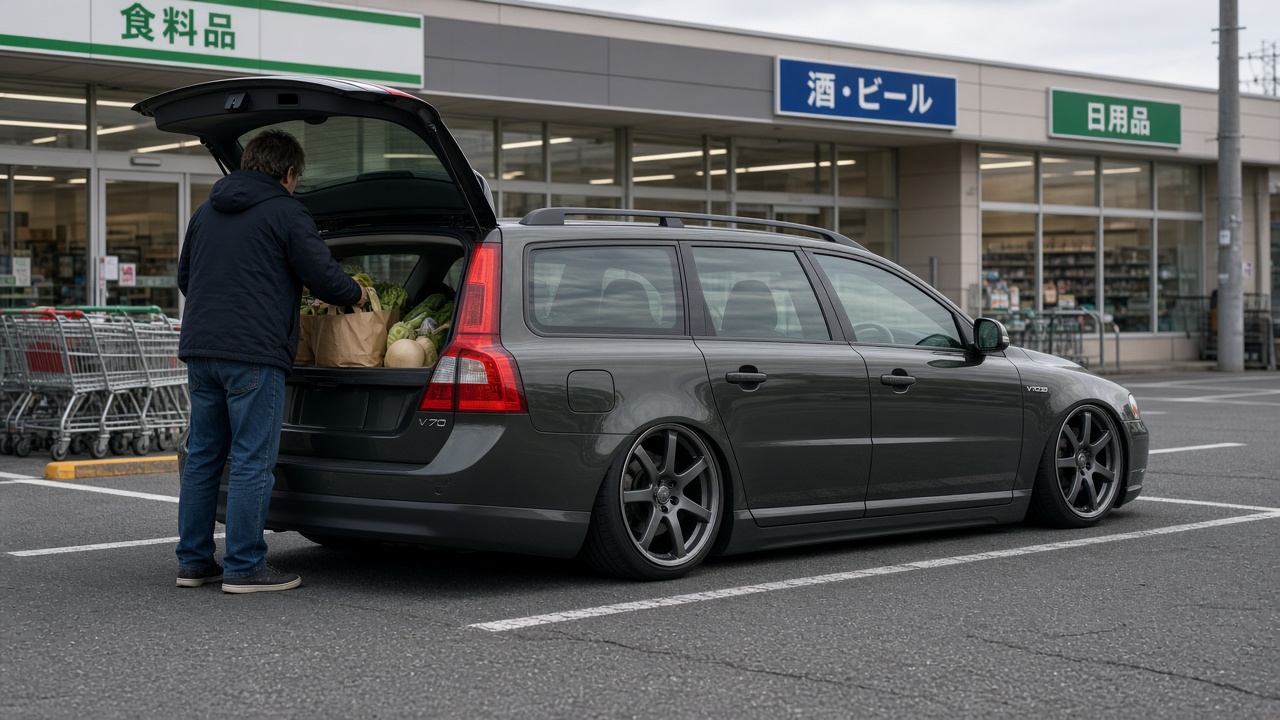ボルボ V70 2代目 (00-07) タイヤ・ホイールサイズ一覧|PCD 5×108|純正~インチアップ 日常