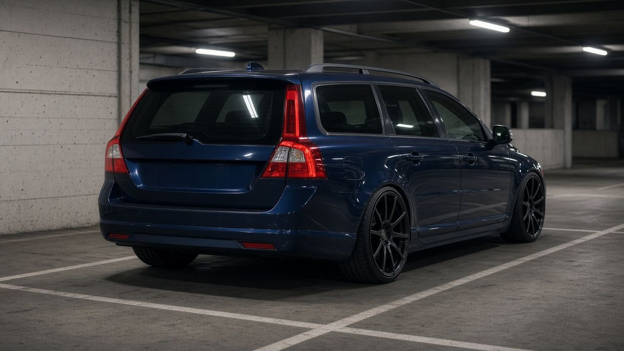 ボルボ V70(3代目) ホイール・タイヤサイズ表｜純正〜インチアップ〜ツライチ リア