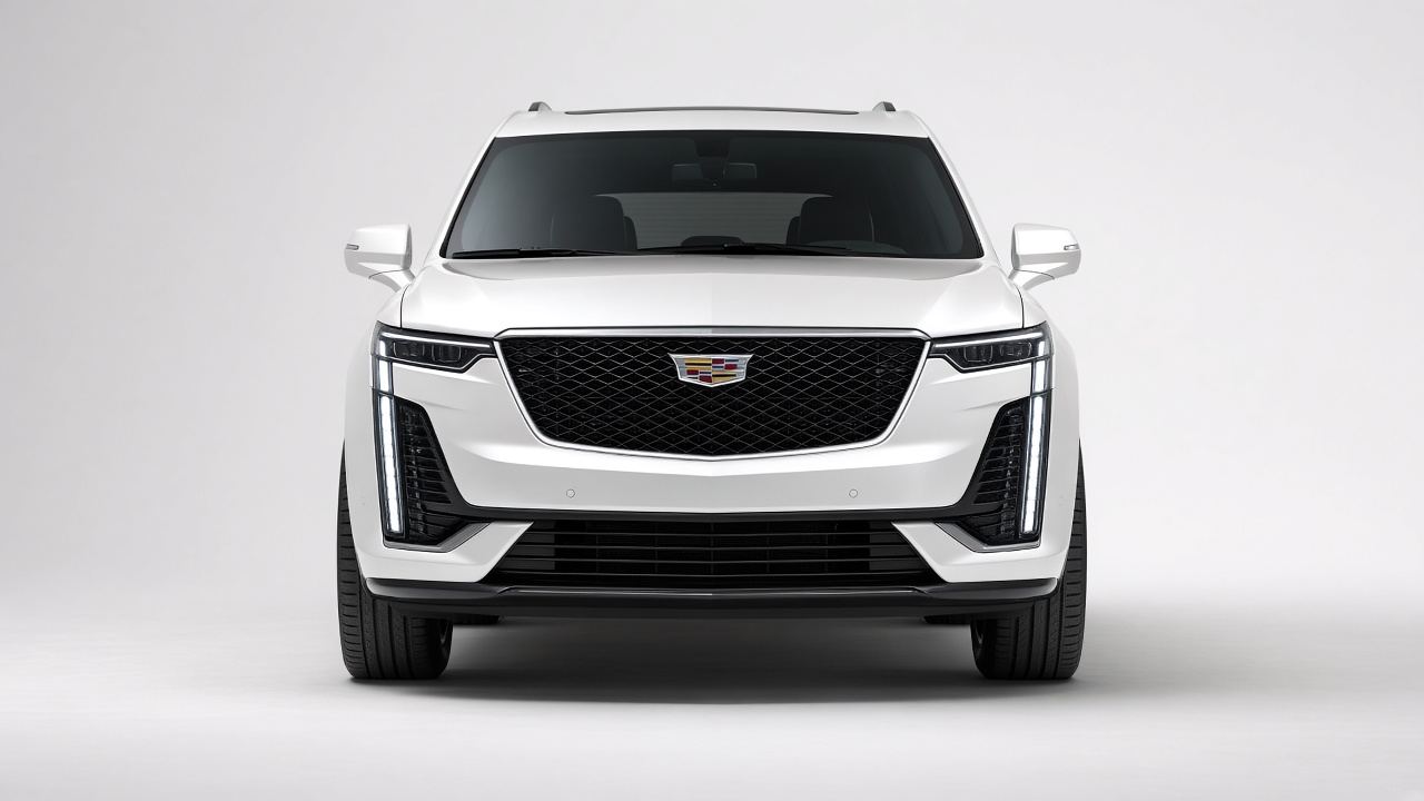 キャデラック XT6 タイヤ・ホイールの確認ポイント 正面